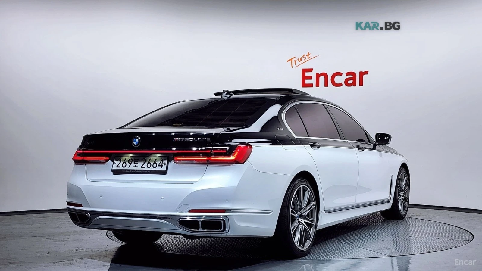 BMW 760 M760Li* V12* ОБДУХВАНЕ* МАСАЖИ* 360* КАМЕРИ* , снимка 3 - Автомобили и джипове - 54858923