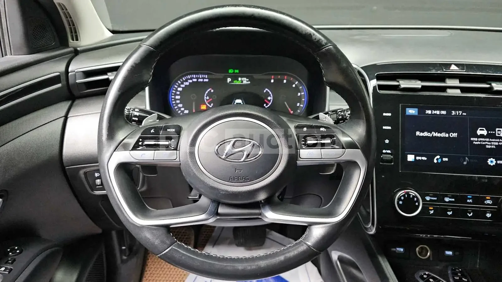 Hyundai Tucson КОЖЕН САЛОН* ПОДГРЕВИ, снимка 13 - Автомобили и джипове - 54188434