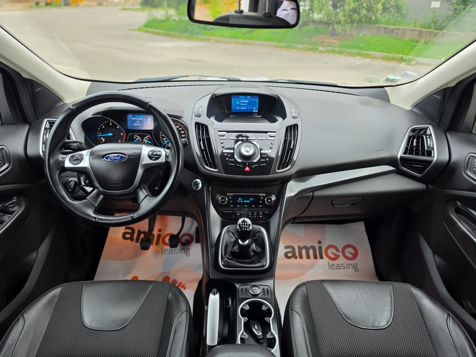 Ford Kuga 2.0HDI * EURO6 * КЛИМАТРОНИК * КАМЕРА * ЛИЗИНГ, снимка 14 - Автомобили и джипове - 56274684