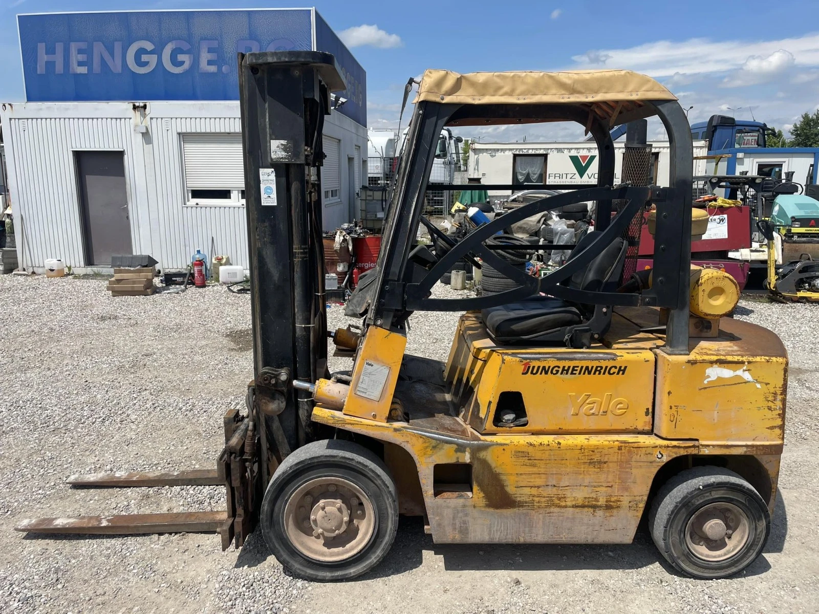 Мотокар Yale DFG , снимка 1