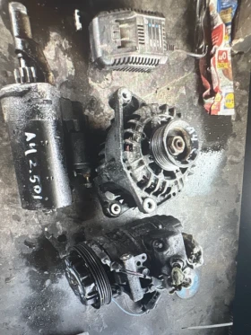 Стартер Генератор Алтернатор Компресор Климатик Ауди А6 Audi A4 B5-B6, снимка 1