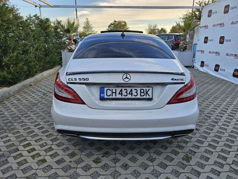 Mercedes-Benz CLS 550 4.7i-408кс= 4x4= СМЕНЕНИ ВЕРИГИ= ОБДУХВАНЕ= МАСАЖ, снимка 4 - Автомобили и джипове - 47621840