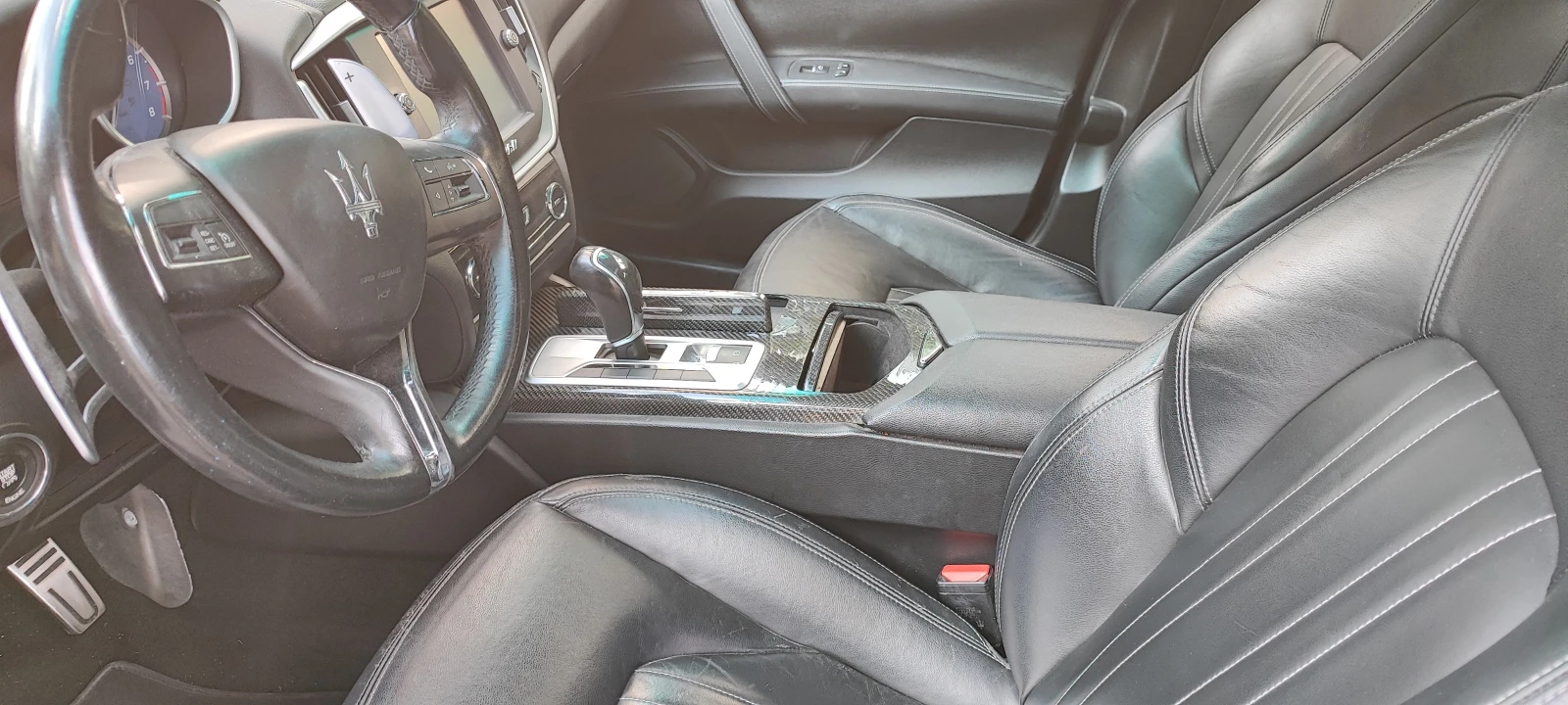 Maserati Ghibli 3.0  S Q4 BI TURBO 410 кс   64000км РЕАЛНИ, снимка 8 - Автомобили и джипове - 54682605