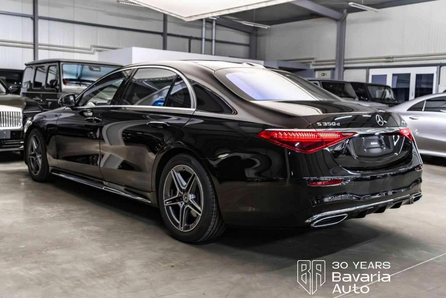 Mercedes-Benz S 350 d 4MATIC Long  AMG Line Panorama, снимка 3 - Автомобили и джипове - 54986637