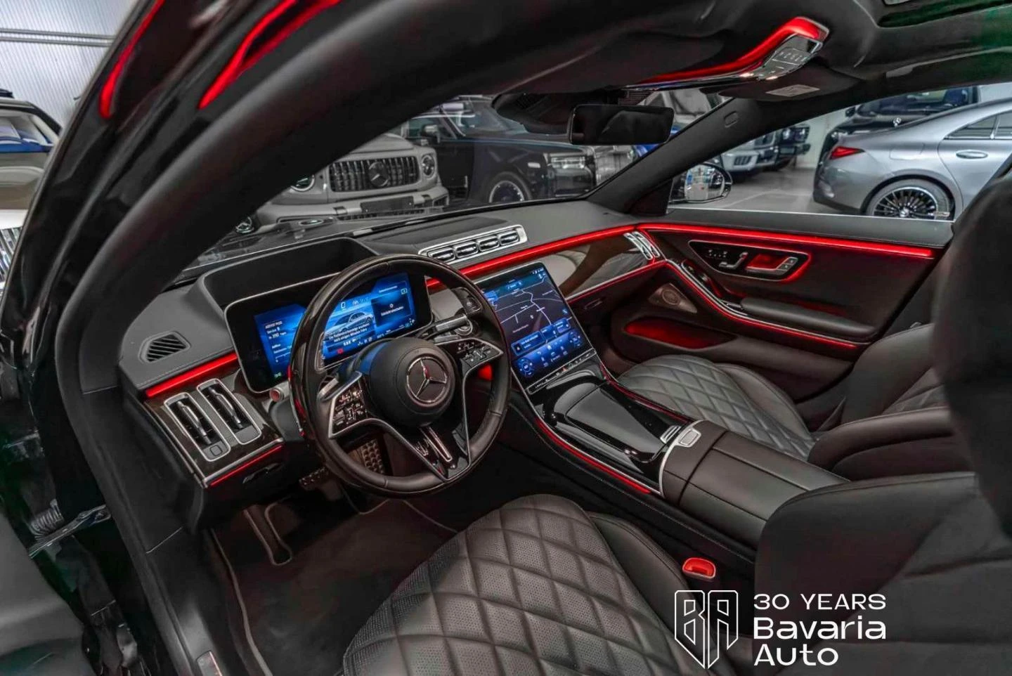 Mercedes-Benz S 350 d 4MATIC Long  AMG Line Panorama, снимка 9 - Автомобили и джипове - 54986637