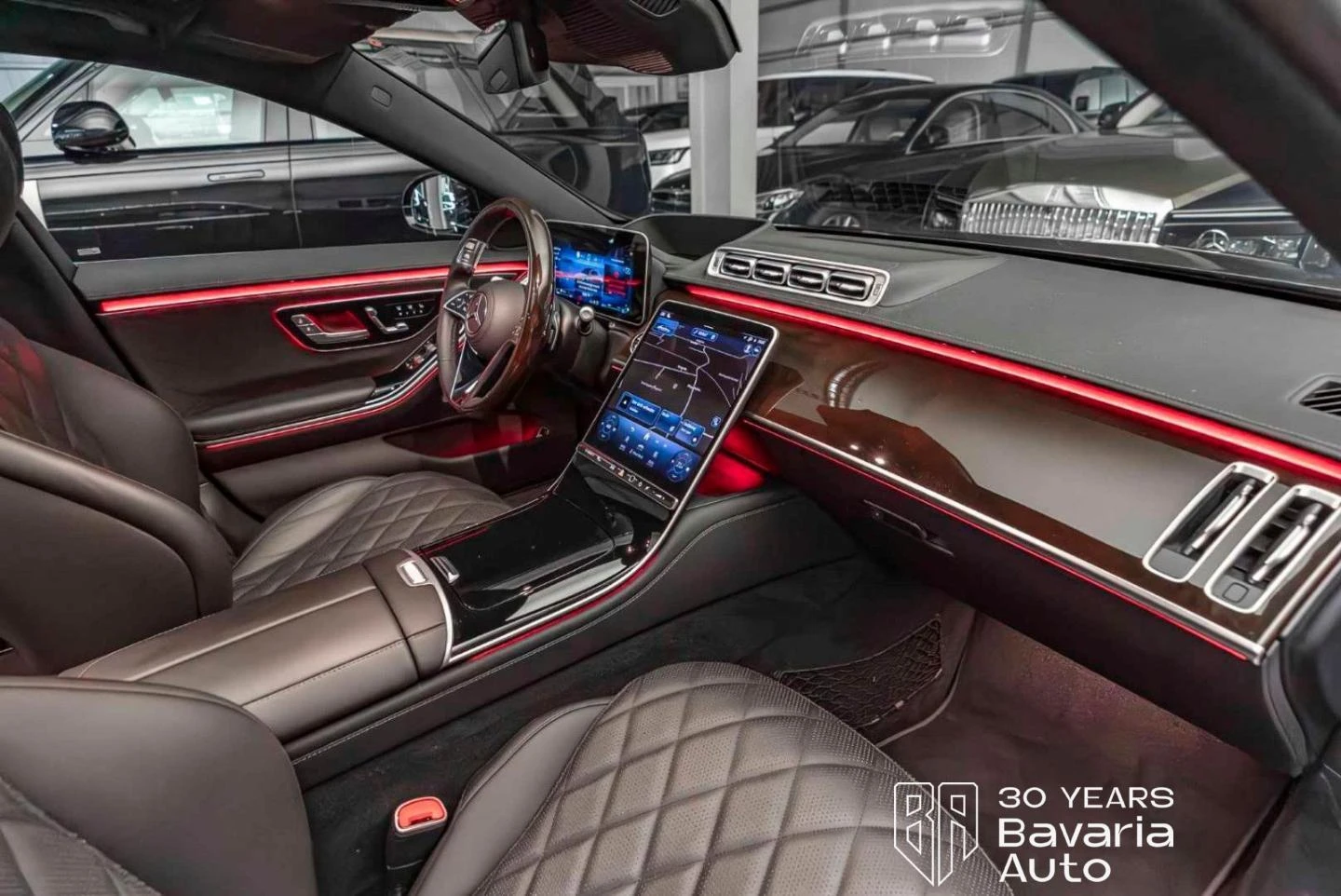 Mercedes-Benz S 350 d 4MATIC Long  AMG Line Panorama, снимка 14 - Автомобили и джипове - 54986637