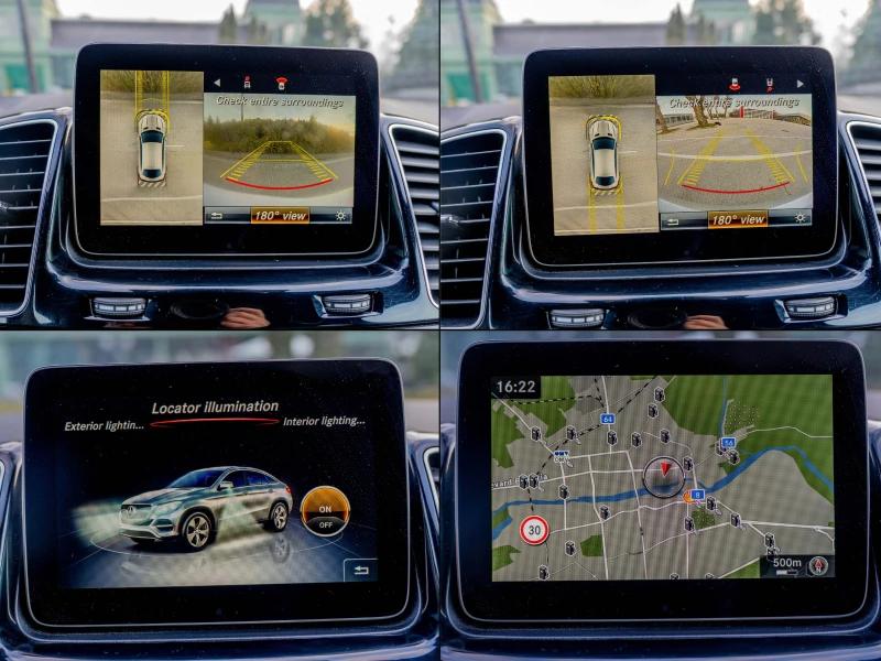 Mercedes-Benz GLE 350 COUPE AMG 2019 Airmatic CarPlay 360 гр. камери, снимка 15 - Автомобили и джипове - 51672980