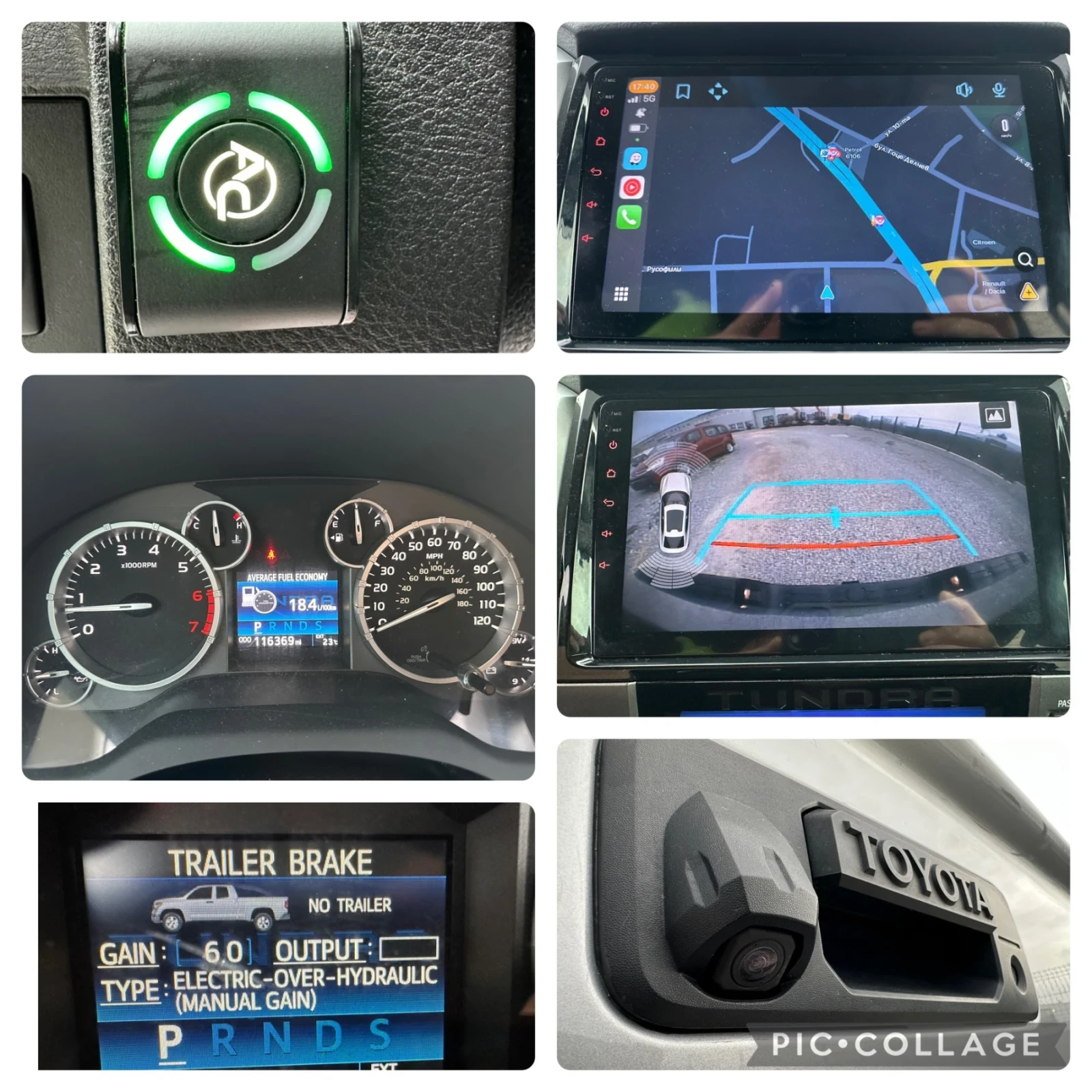 Toyota Tundra 5.7i-force LIMITED ГАЗ! Теглич! LED | Mobile.bg — изображение 14