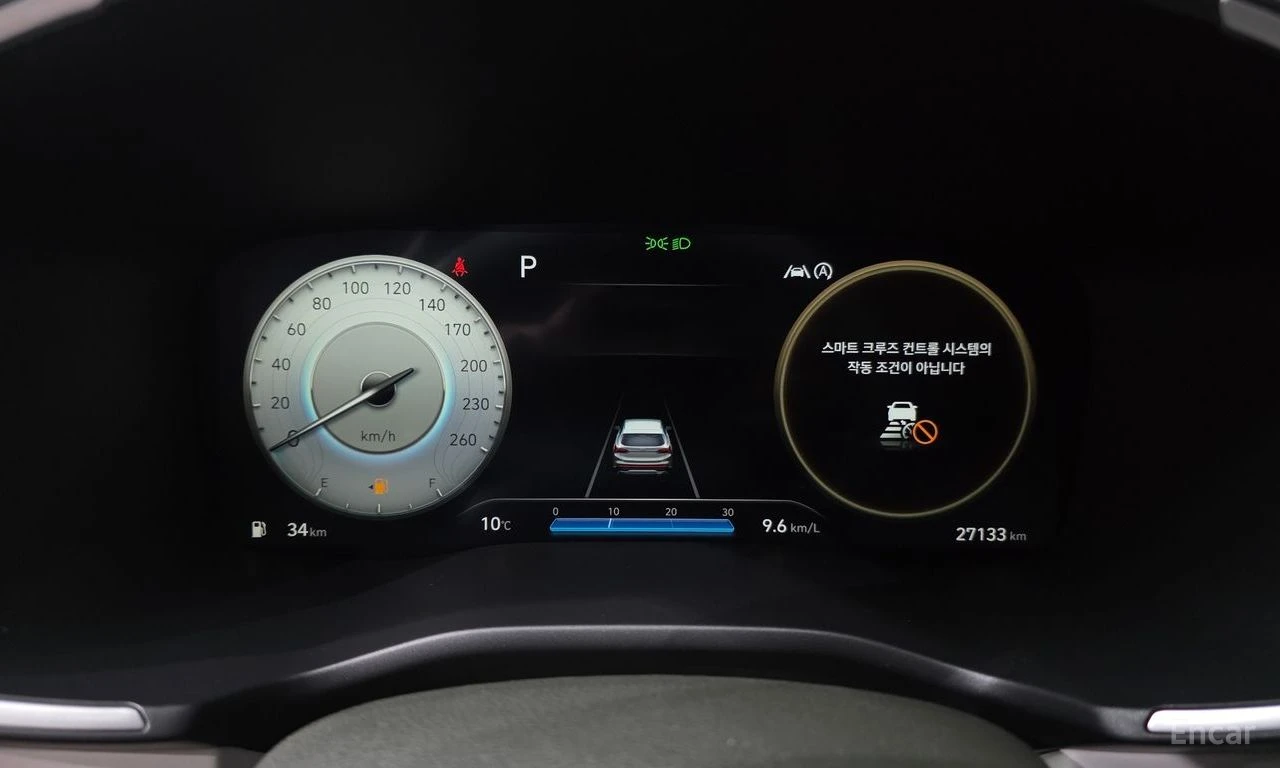 Hyundai Santa fe 2.5T* CALLIGRAPHY* DISTRONIC* 360 CAM* ОБДУХВАНЕ, снимка 11 - Автомобили и джипове - 55027591