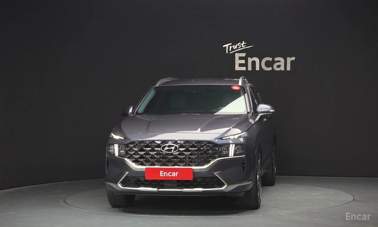 Hyundai Santa fe 2.5T* CALLIGRAPHY* DISTRONIC* 360 CAM* ОБДУХВАНЕ, снимка 2 - Автомобили и джипове - 55027591
