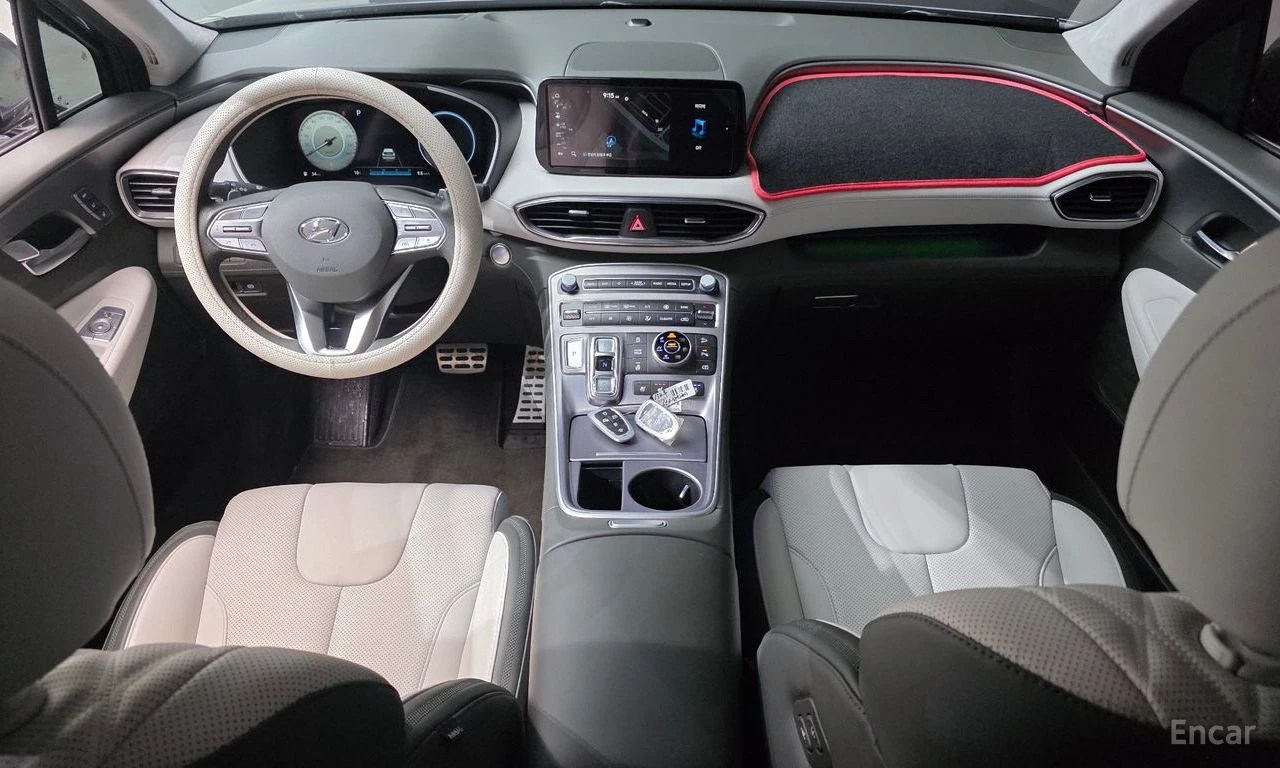 Hyundai Santa fe 2.5T* CALLIGRAPHY* DISTRONIC* 360 CAM* ОБДУХВАНЕ, снимка 9 - Автомобили и джипове - 55027591