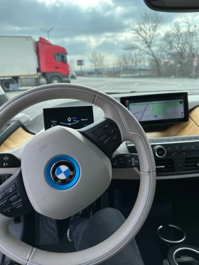 BMW i3 ЛЮК-КОЖА-CARPLUY-НАВИ-ТЕРМОПОПА-120ah/170к, снимка 7