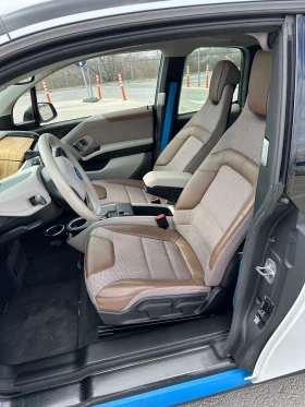 BMW i3 ЛЮК-КОЖА-CARPLUY-НАВИ-ТЕРМОПОПА-120ah/170к, снимка 8