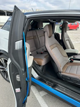 BMW i3 ЛЮК-КОЖА-CARPLUY-НАВИ-ТЕРМОПОПА-120ah/170к, снимка 10