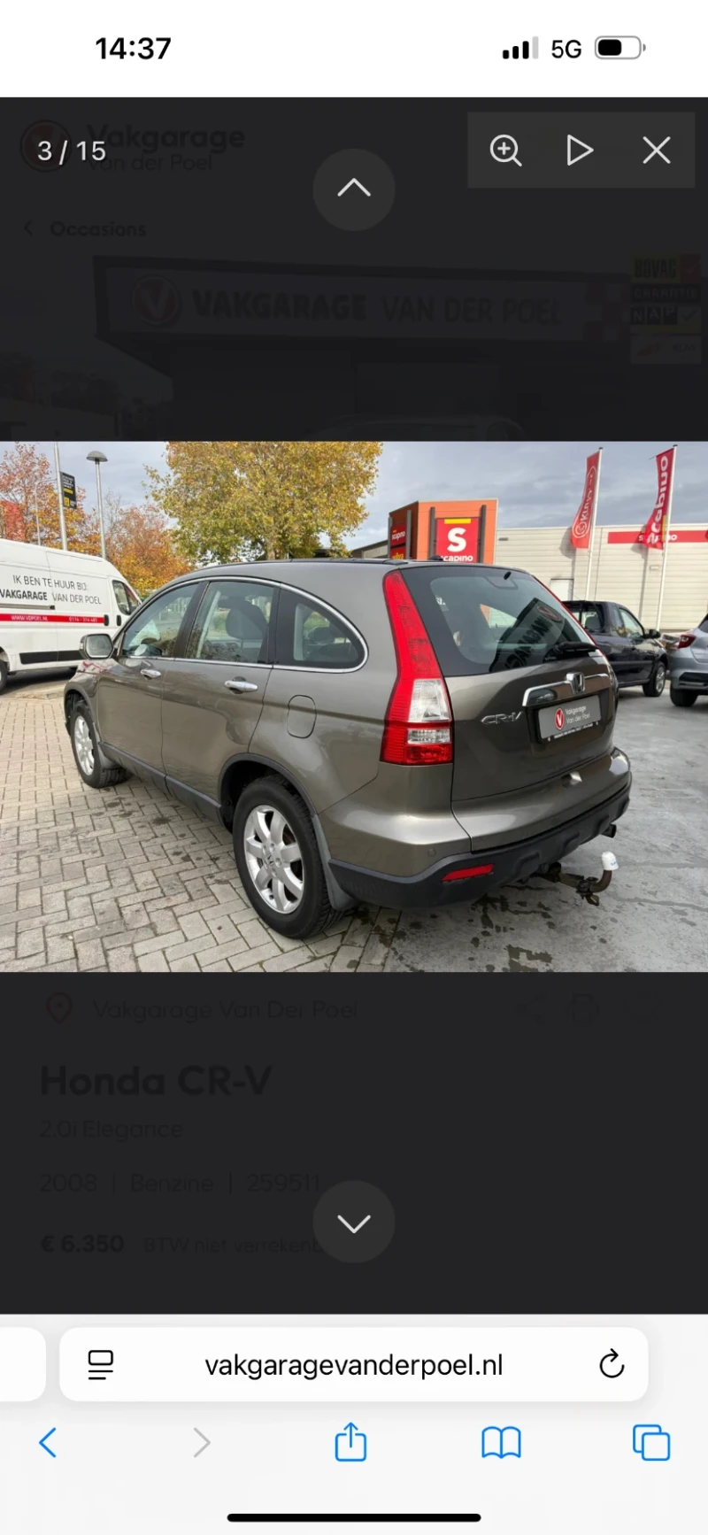 Honda Cr-v 2.0-Elegance-РЪЧКА-ОЧАКВАН-ВНОС, снимка 3 - Автомобили и джипове - 52819003