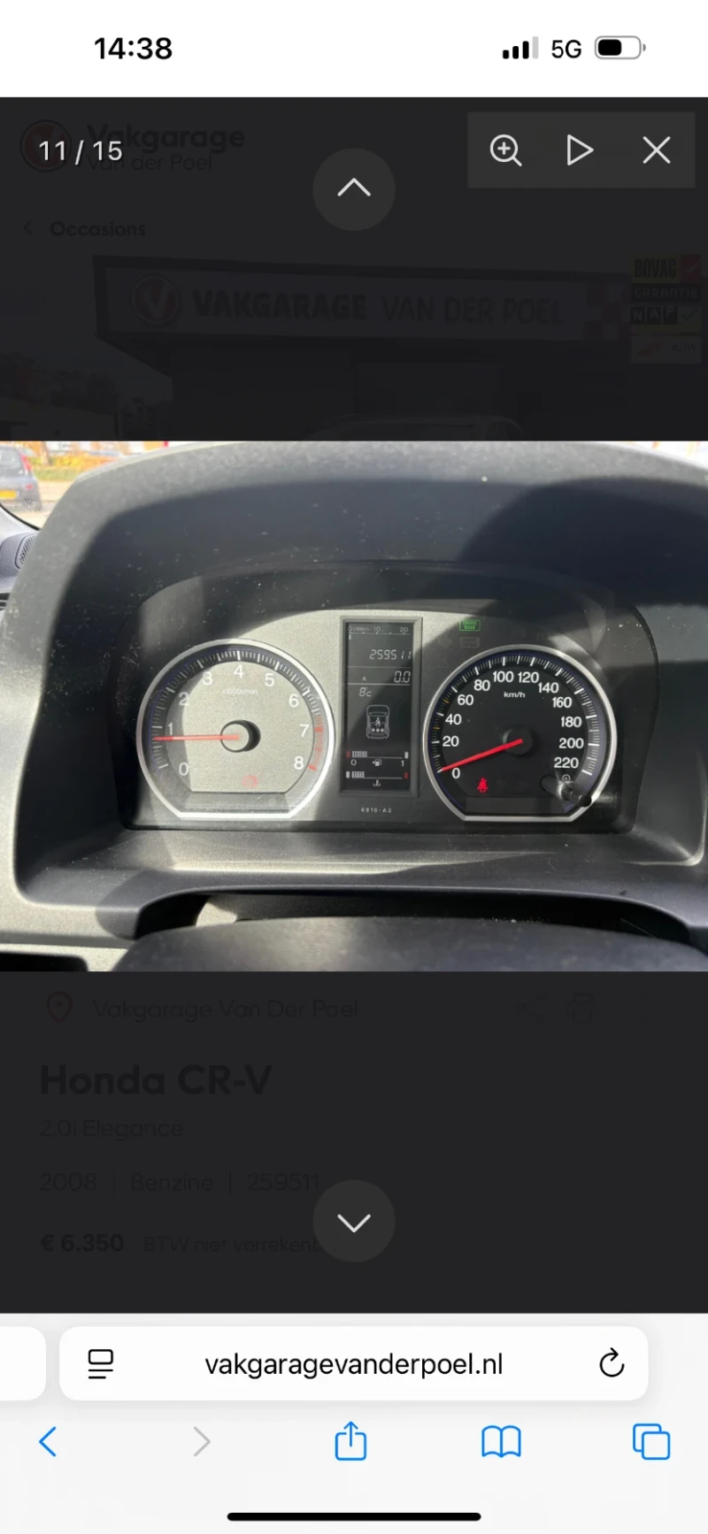 Honda Cr-v 2.0-Elegance-РЪЧКА-ОЧАКВАН-ВНОС, снимка 9 - Автомобили и джипове - 52819003