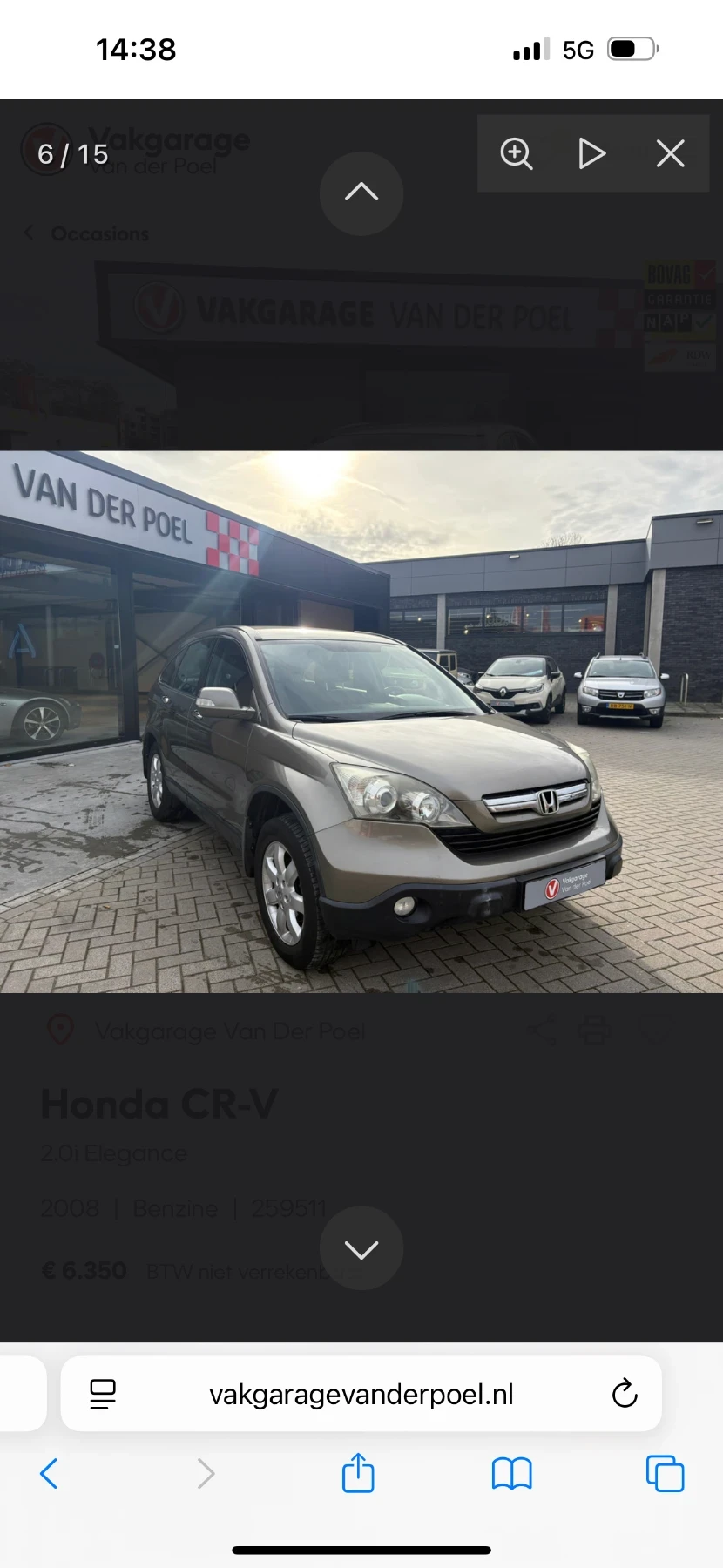 Honda Cr-v 2.0-Elegance-РЪЧКА-ОЧАКВАН-ВНОС - изображение 5