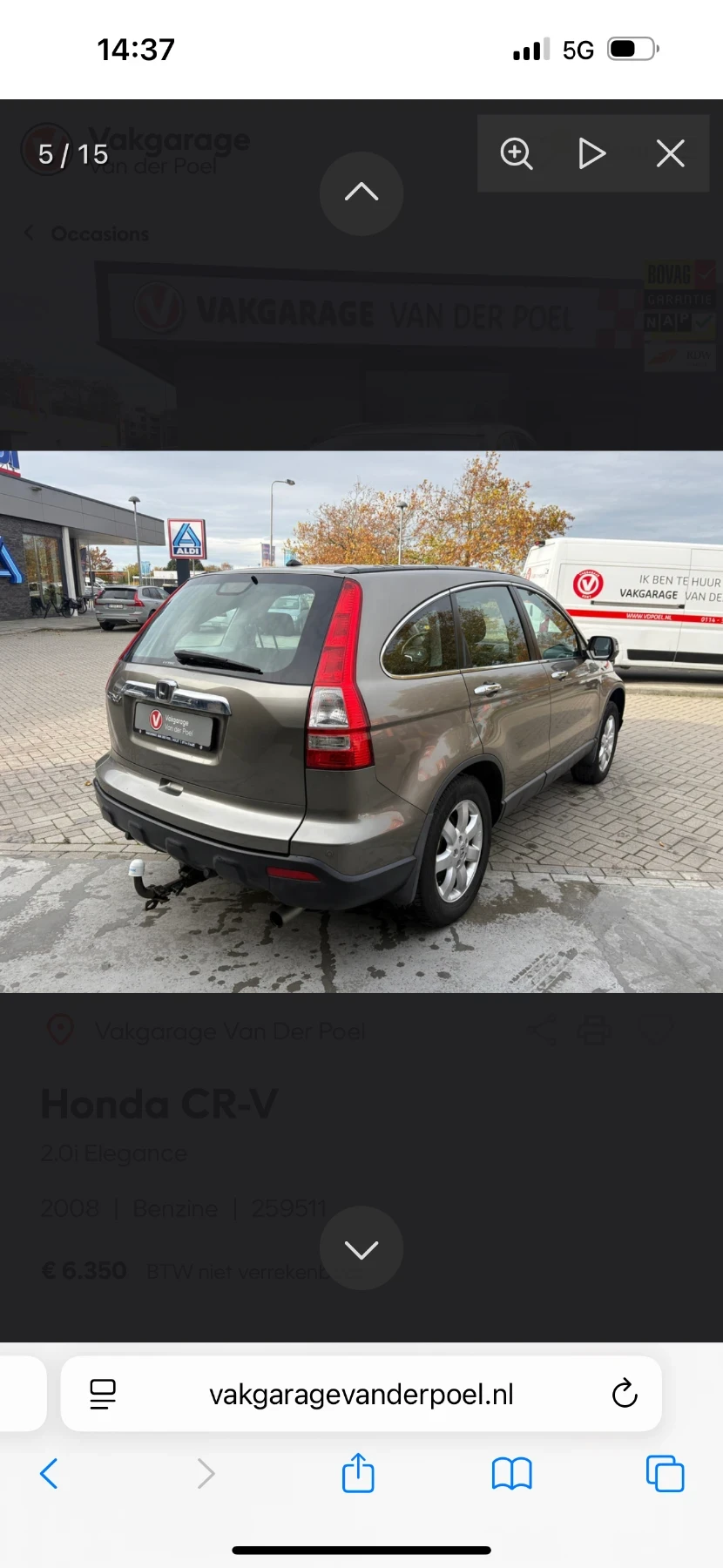 Honda Cr-v 2.0-Elegance-РЪЧКА-ОЧАКВАН-ВНОС - изображение 4