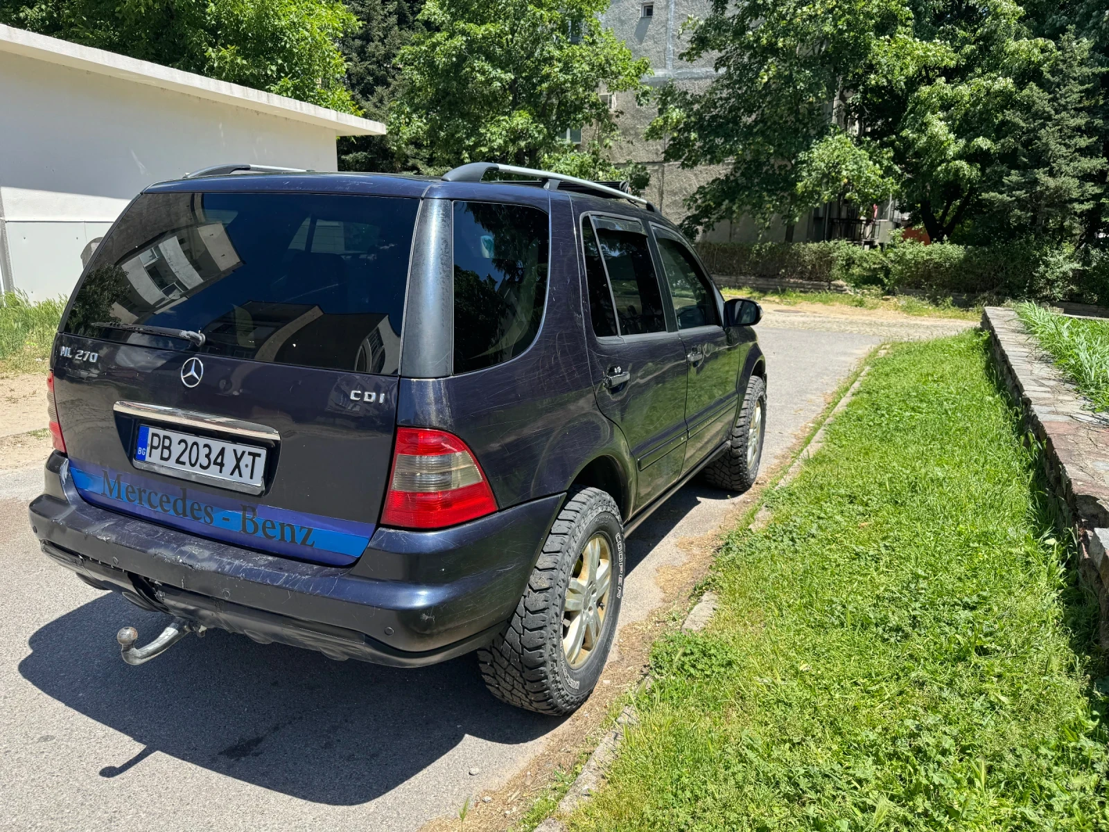 Mercedes-Benz ML 270 2.7, снимка 5 - Автомобили и джипове - 54829129