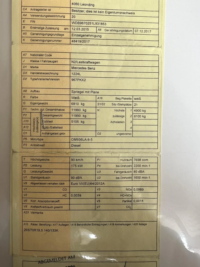 Mercedes-Benz Atego Бордови с падащ борд 1224, снимка 13 - Камиони - 48755419