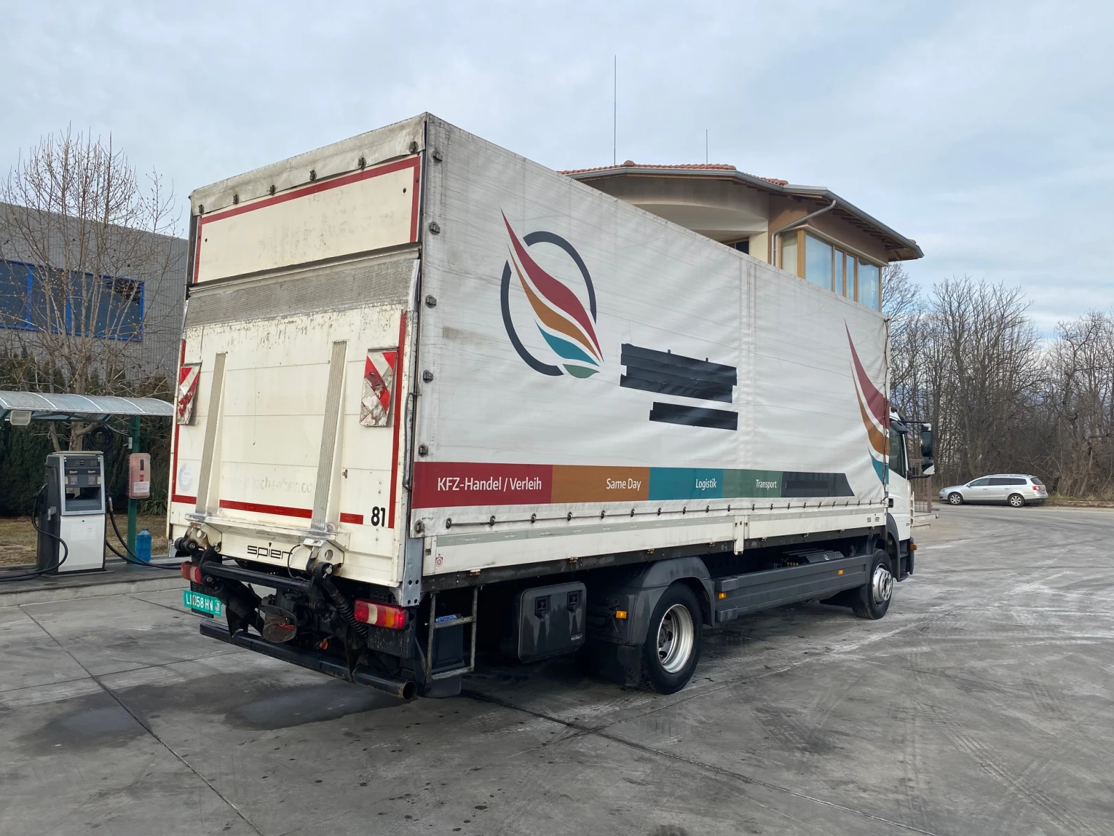 Mercedes-Benz Atego Бордови с падащ борд 1224 - изображение 6