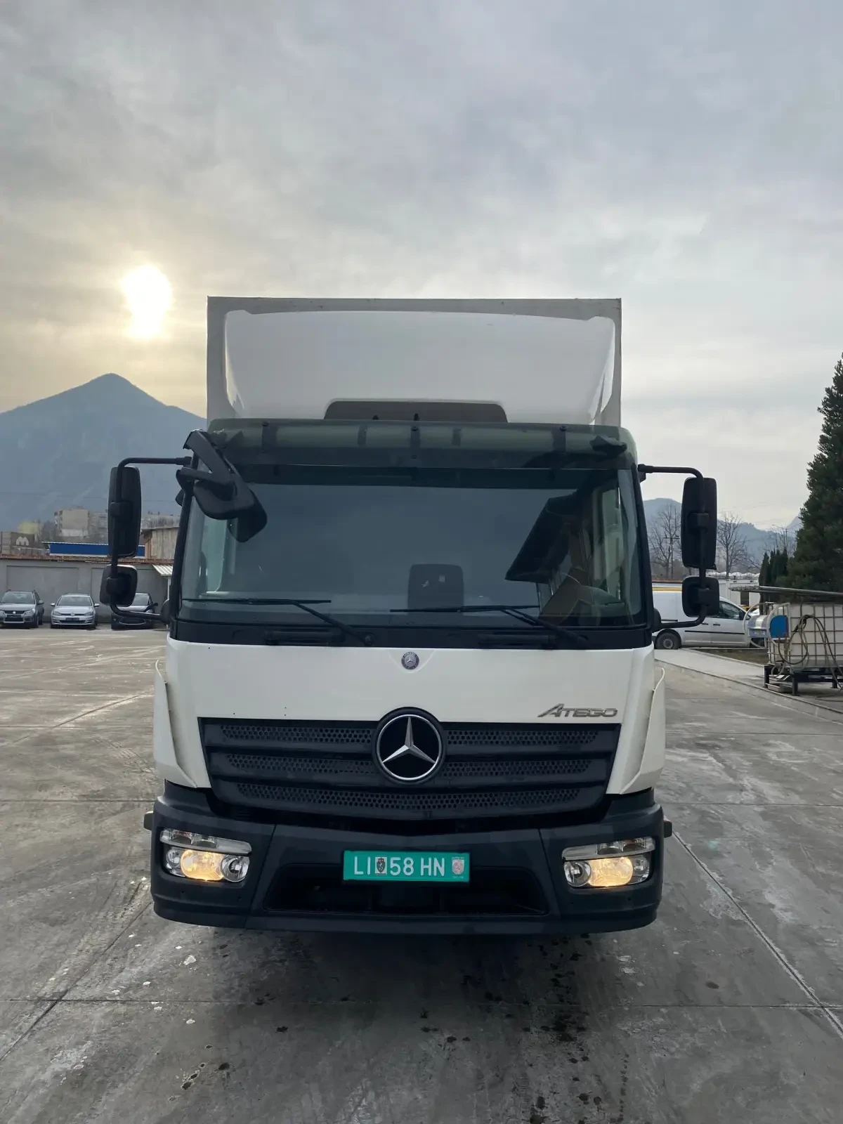 Mercedes-Benz Atego Бордови с падащ борд 1224 - изображение 4