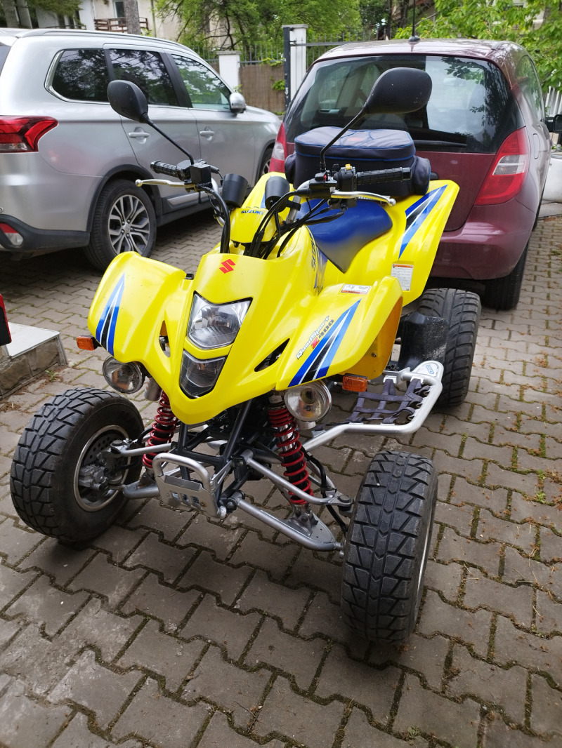 Suzuki QuadSport + ремарке-платформа , снимка 2 - Мотоциклети и мототехника - 45542449