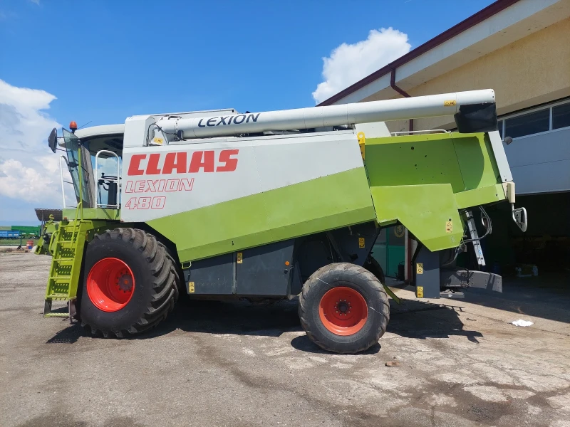 Комбайн Claas lexion 480, снимка 4 - Селскостопанска техника - 53155280