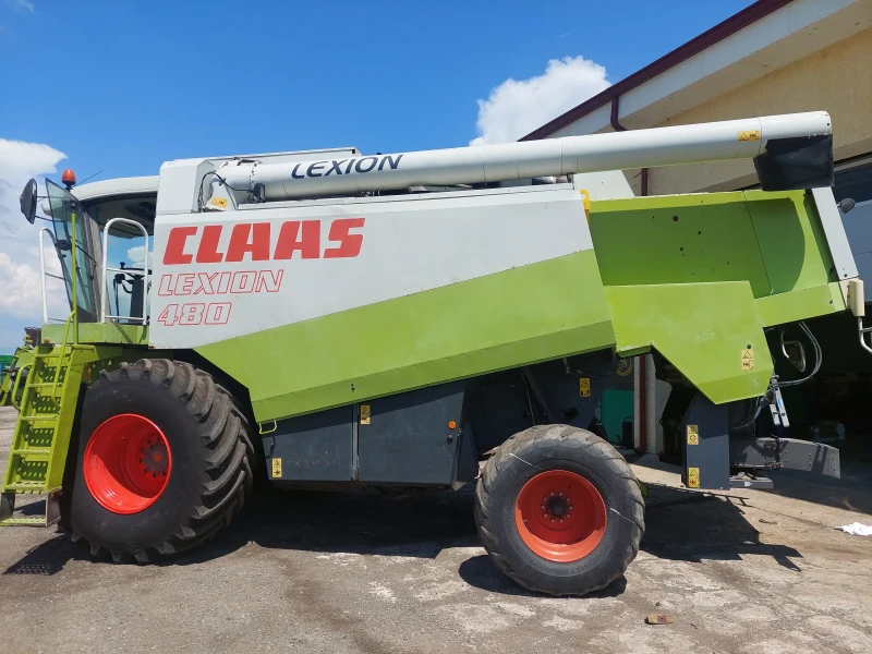 Комбайн Claas lexion 480, снимка 3 - Селскостопанска техника - 53155280