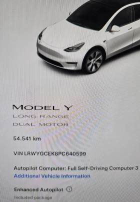 Tesla Model Y Long Range 4x4 Full Warranty, снимка 12