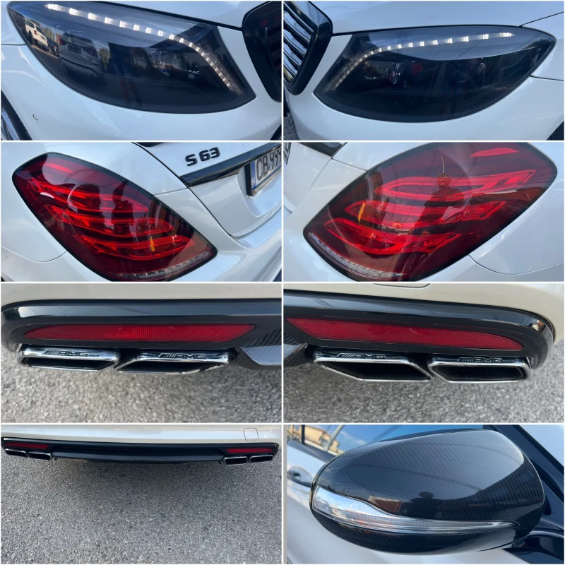 Mercedes-Benz S 63 AMG Renntech Long 4Matic Carbon Keyless Go Камера, снимка 16 - Автомобили и джипове - 28387525
