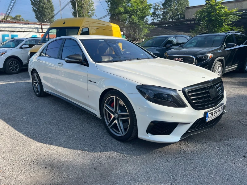 Mercedes-Benz S 63 AMG Renntech Long 4Matic Carbon Keyless Go Камера, снимка 3 - Автомобили и джипове - 28387525
