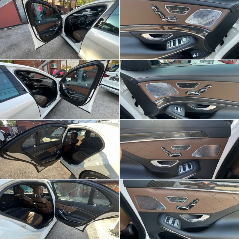 Mercedes-Benz S 63 AMG Renntech Long 4Matic Carbon Keyless Go Камера, снимка 14 - Автомобили и джипове - 28387525