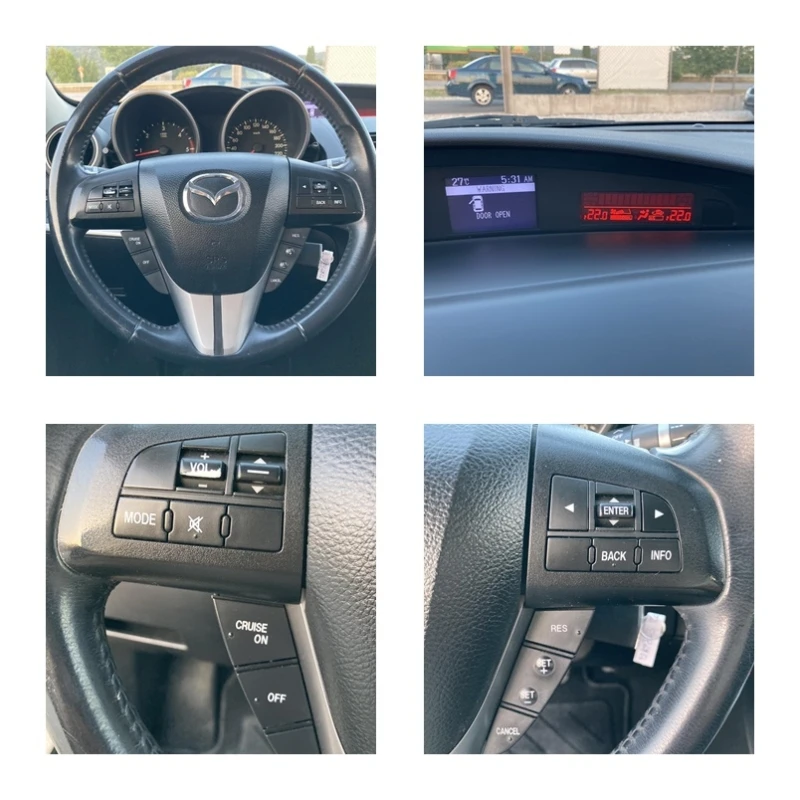 Mazda 3 2.2TDI 150кс 6 СКОРОСТИ АВТОПИЛОТ EURO 5B, снимка 14 - Автомобили и джипове - 37553350