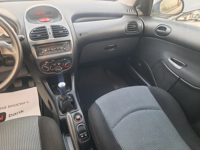 Peugeot 206 1.4hdi 140хл.км!!, снимка 10 - Автомобили и джипове - 49087708