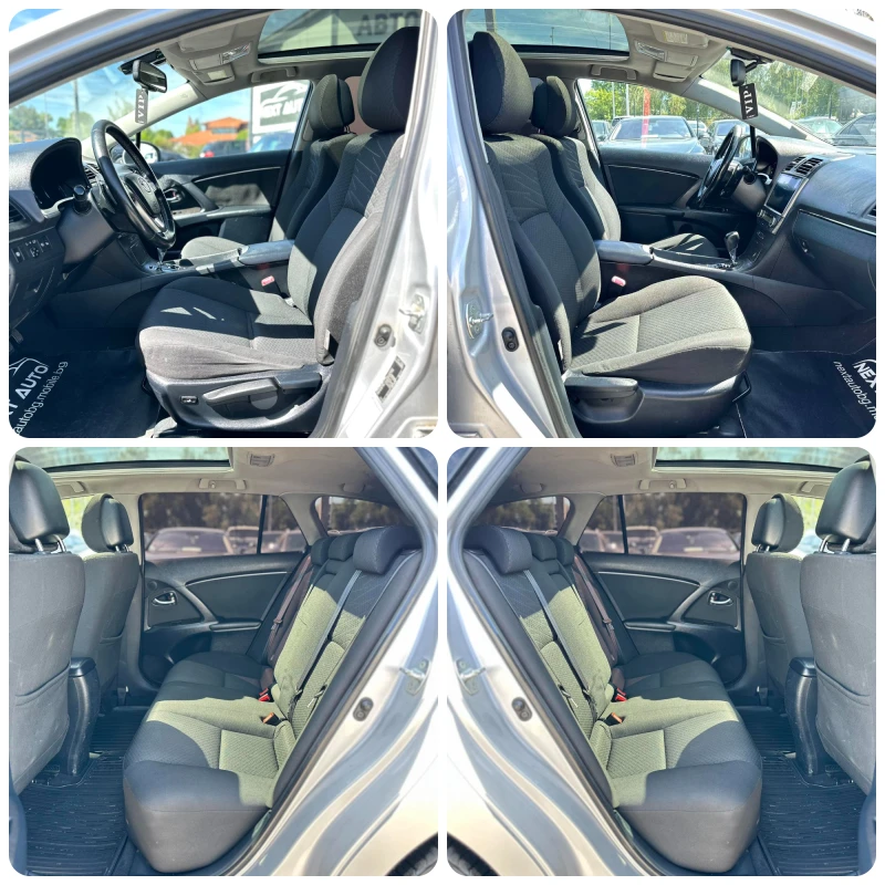 Toyota Avensis 2.2D-CAT 150HP PANO CAM ANDROID, снимка 12 - Автомобили и джипове - 51615420
