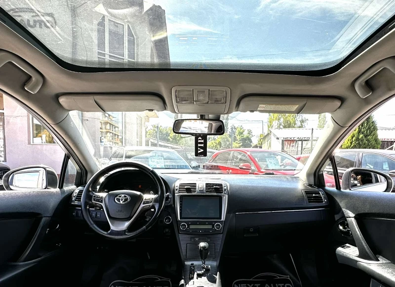 Toyota Avensis 2.2D-CAT 150HP PANO CAM ANDROID, снимка 9 - Автомобили и джипове - 51615420