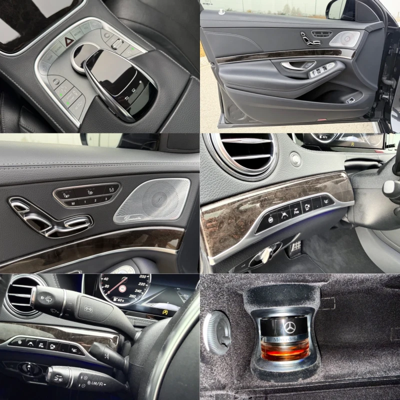 Mercedes-Benz S 350 AMG / DISTRONIC / 360 / PANORAMA / HEAD UP, снимка 14 - Автомобили и джипове - 52472602