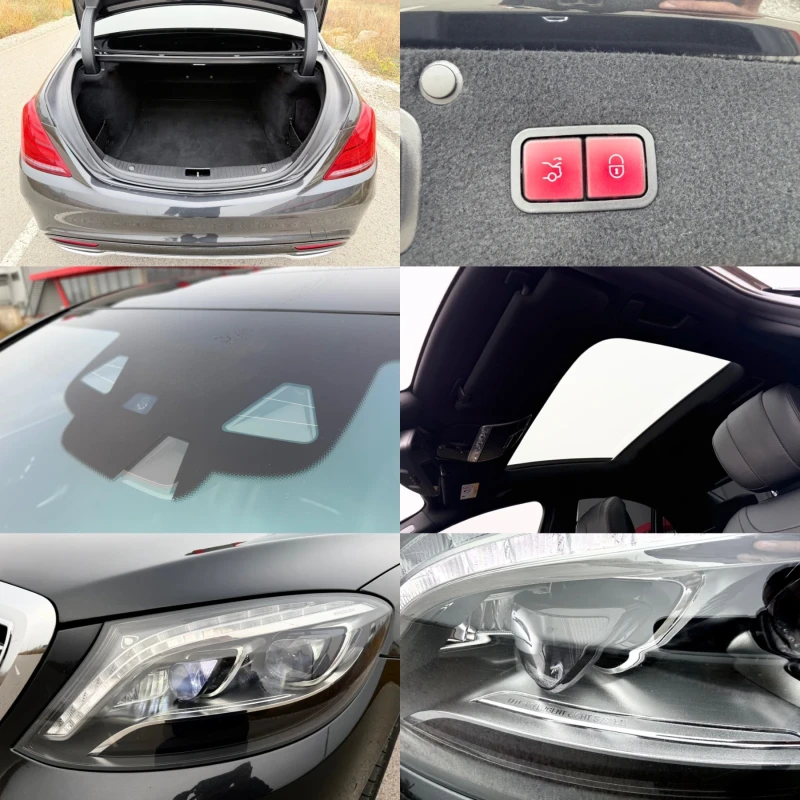 Mercedes-Benz S 350 AMG / DISTRONIC / 360 / PANORAMA / HEAD UP, снимка 17 - Автомобили и джипове - 52472602