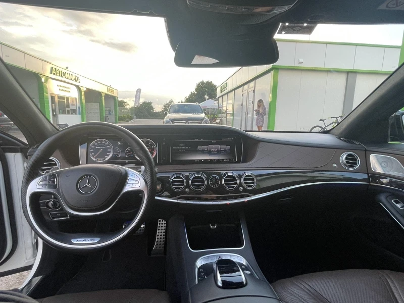 Mercedes-Benz S 63 AMG Renntech Long 4Matic Carbon Keyless Go Камера, снимка 9 - Автомобили и джипове - 28387525