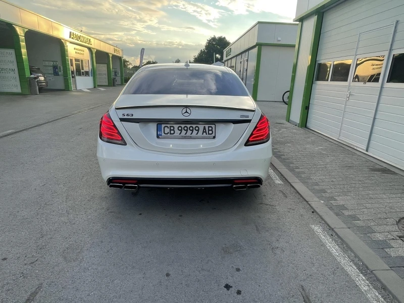 Mercedes-Benz S 63 AMG Renntech Long 4Matic Carbon Keyless Go Камера, снимка 5 - Автомобили и джипове - 28387525