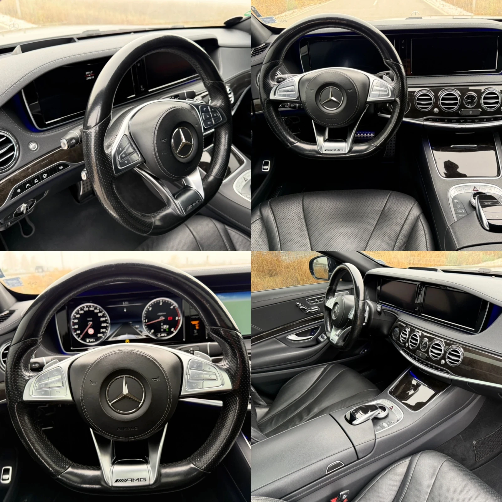 Mercedes-Benz S 350 AMG / DISTRONIC / 360 / PANORAMA / HEAD UP | Mobile.bg   13