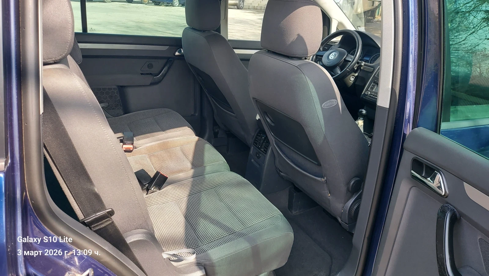 VW Touran 16.Бенэин 105кс 6 скорости.0877250807, снимка 13 - Автомобили и джипове - 53694768