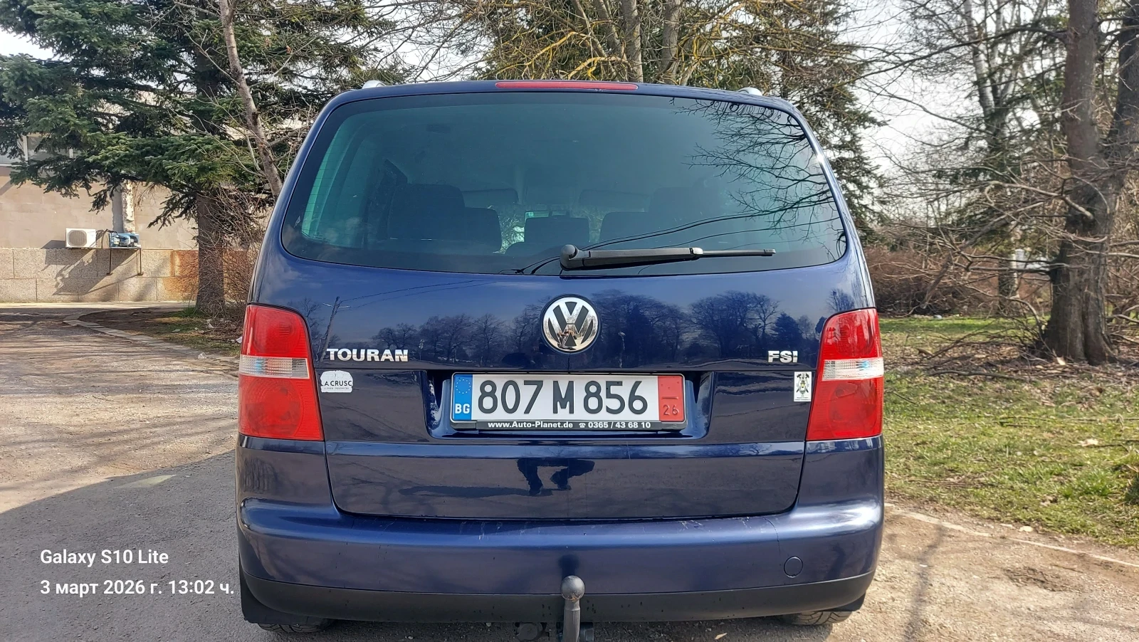 VW Touran 16.Бенэин 105кс 6 скорости.0877250807, снимка 8 - Автомобили и джипове - 53694768