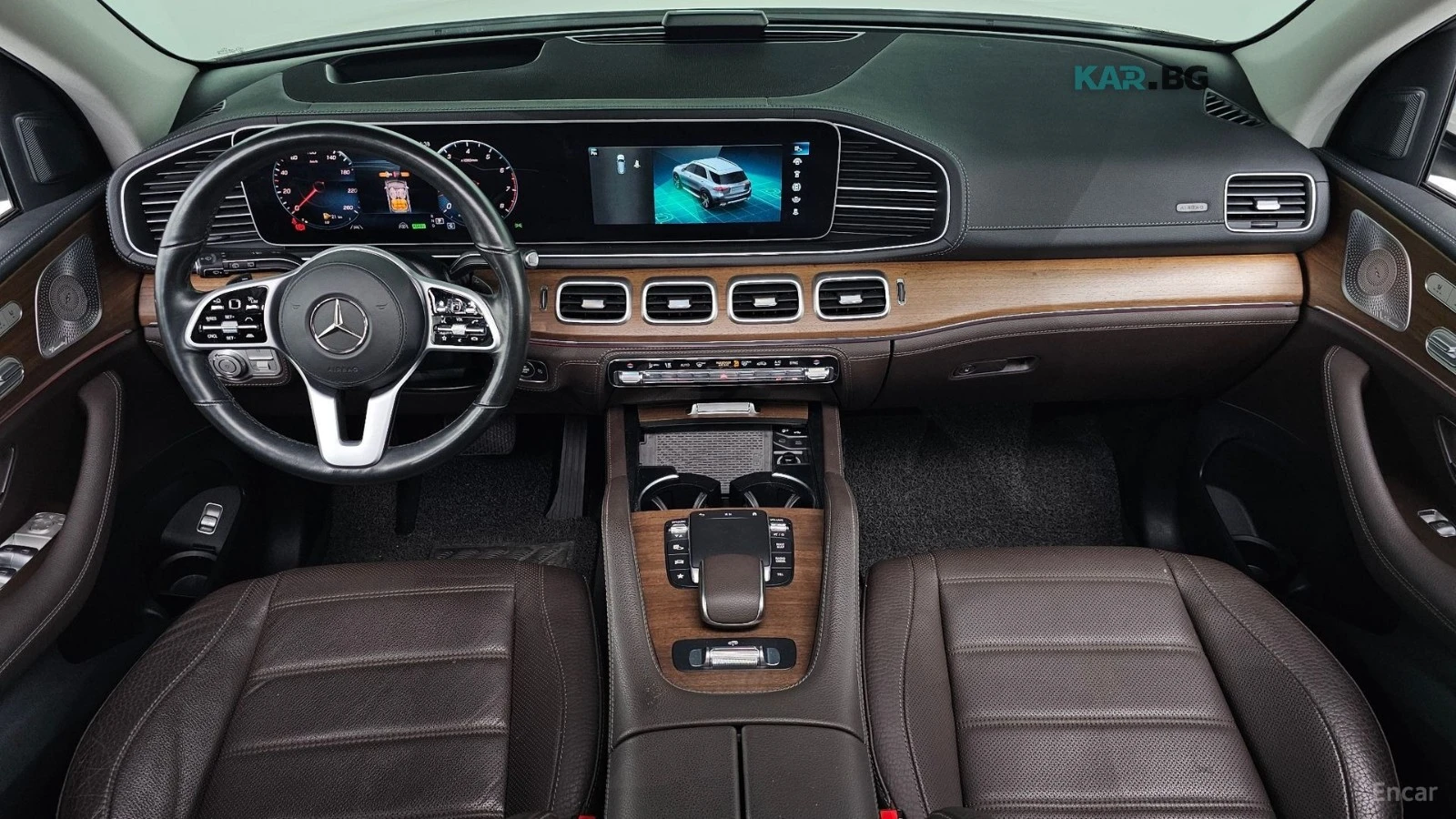 Mercedes-Benz GLE 450 4MATIC* HUD* 360* КОЖА* ОБДУХ* НАВИ* ПАНО, снимка 5 - Автомобили и джипове - 55952599