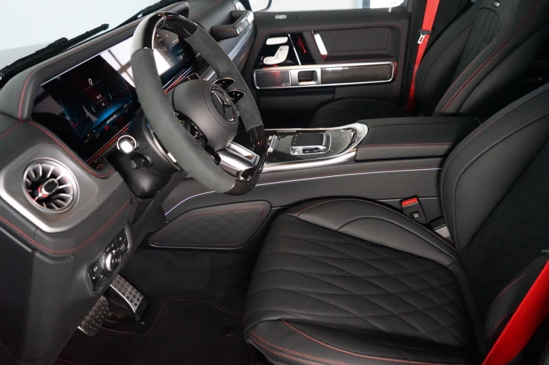 Mercedes-Benz G 63 AMG /FACELIFT/CARBON/SUPERIOR/ACTIVE RIDE/BURM/NIGHT/, снимка 8 - Автомобили и джипове - 51962425