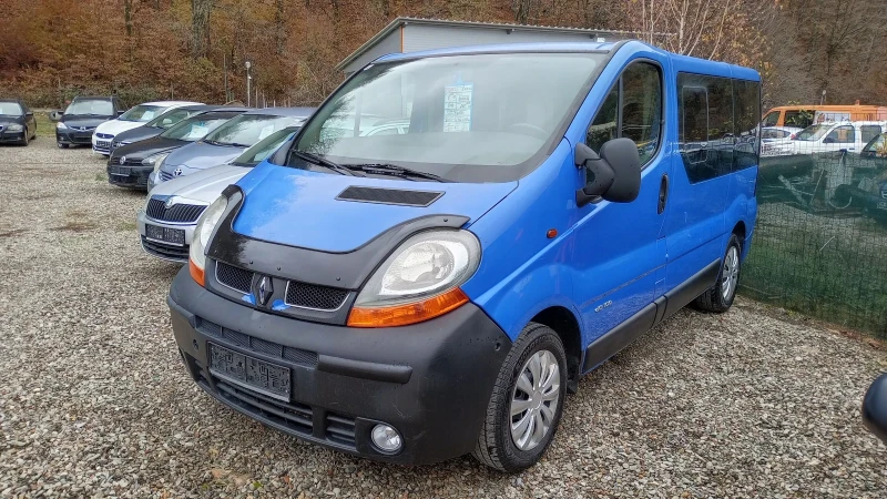 Renault Trafic 8 местен, 1.9 dci 100k.c. klimatik , снимка 1 - Бусове и автобуси - 47969258