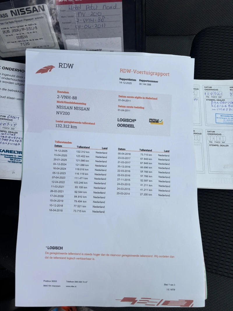 Nissan NV200 1.5dci-135000km, снимка 15 - Бусове и автобуси - 53290386