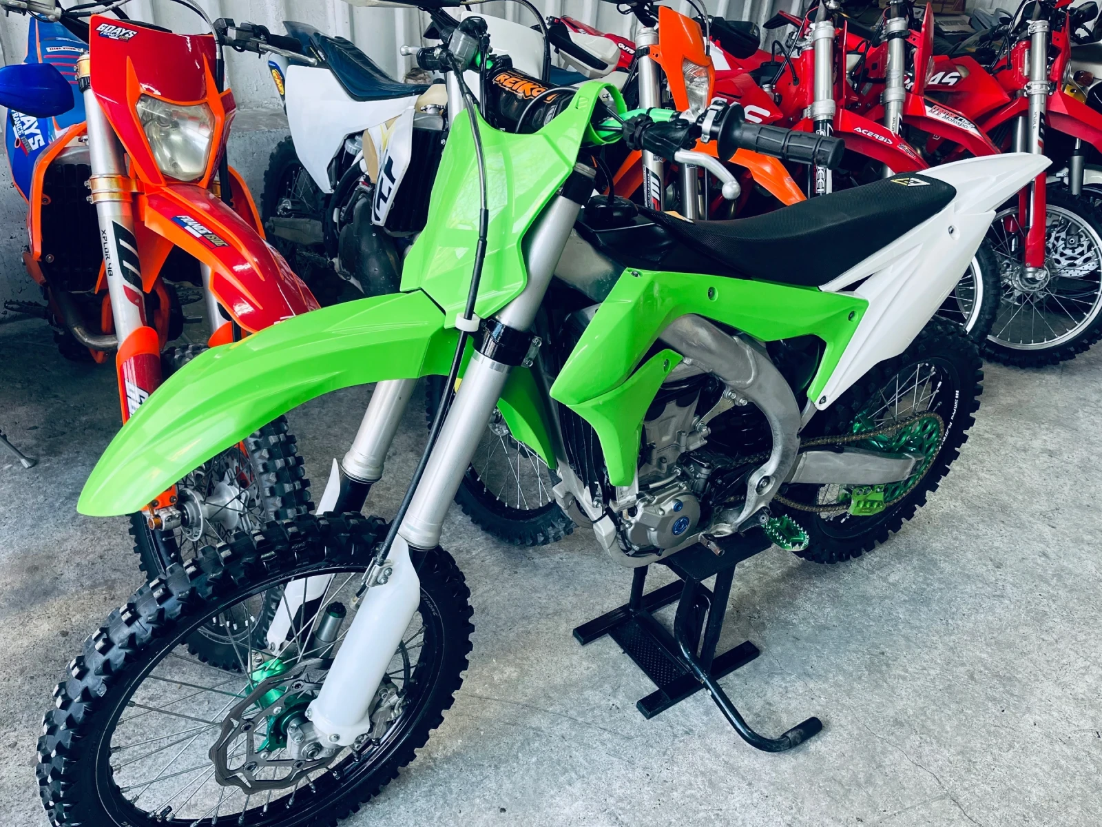 Kawasaki Kx 450f 2017, снимка 4 - Мотоциклети и мототехника - 53927828
