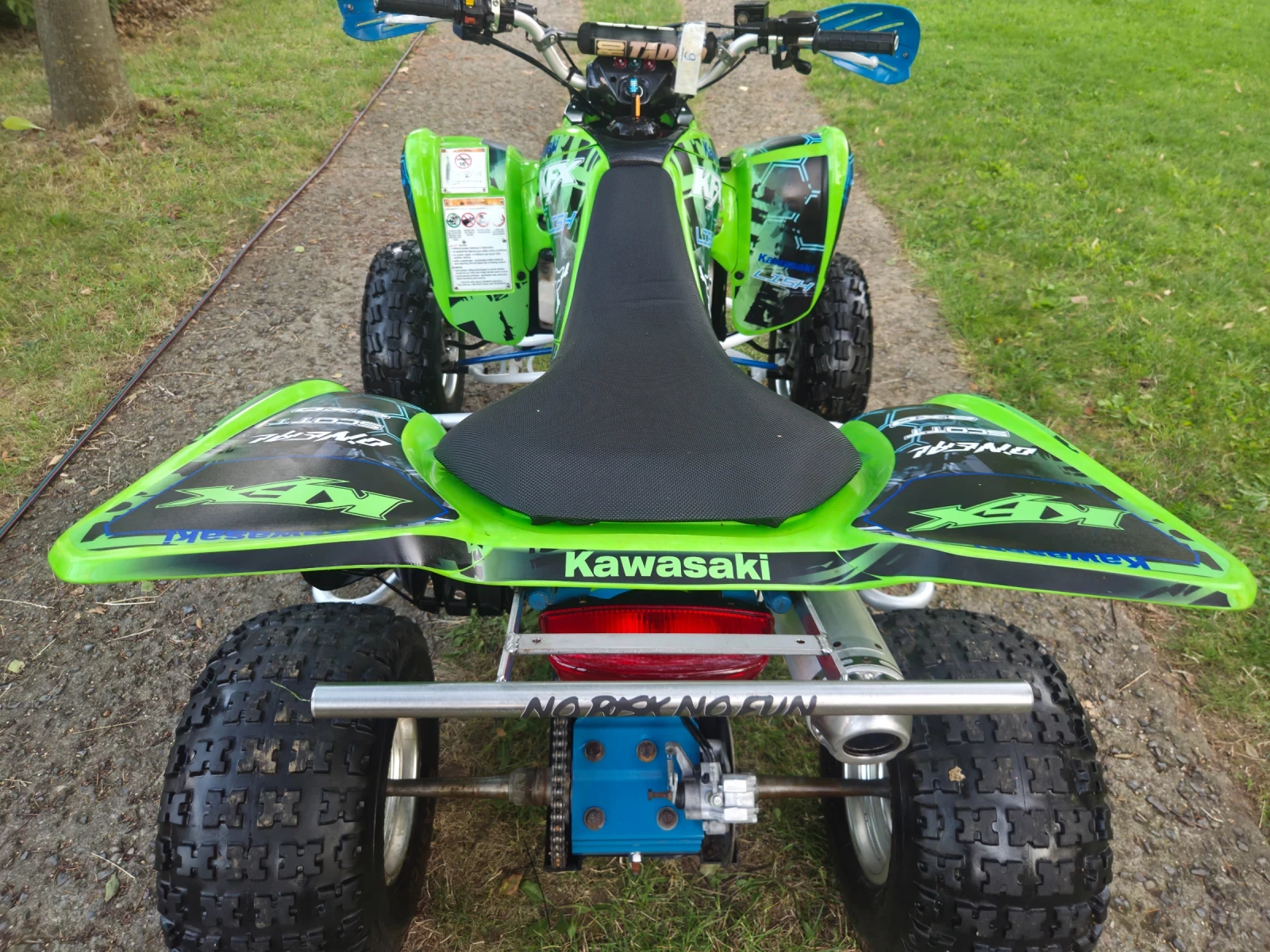 Kawasaki Kfx 400, снимка 7 - Мотоциклети и мототехника - 55328155